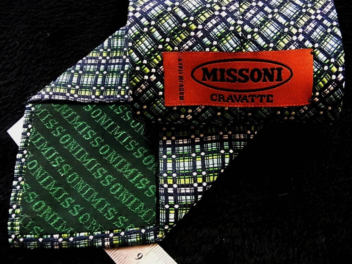●美品●SALE0657 ミッソーニ【色の魔術師☆MISSONI】ネクタイ●拍卖