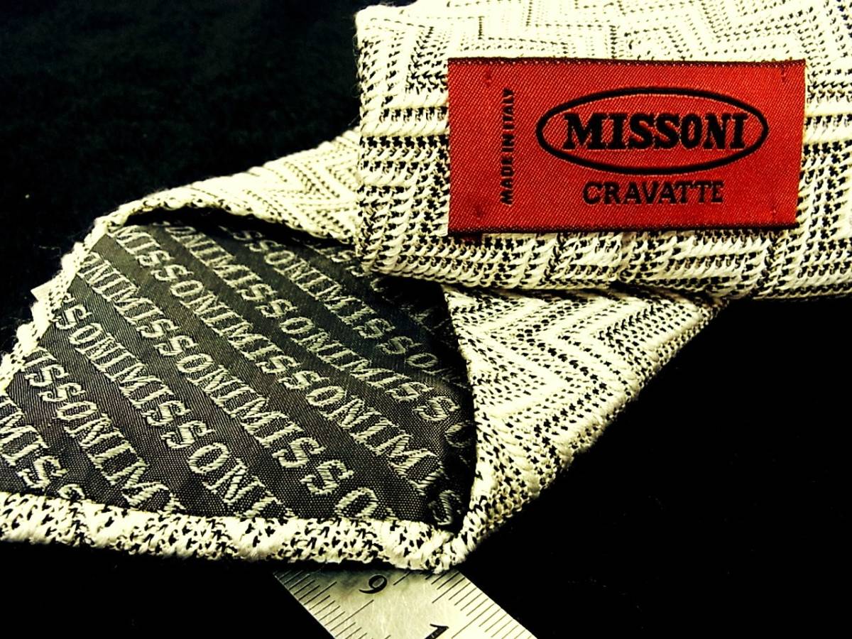 ●美品●SALE4345ミッソーニ【色の魔術師☆MISSONI】ネクタイ●拍卖