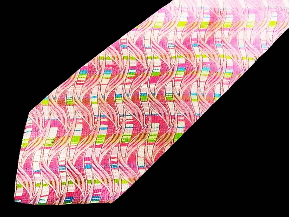 ●美品●SALE4678ミッソーニ【色の魔術師☆MISSONI】ネクタイ●拍卖