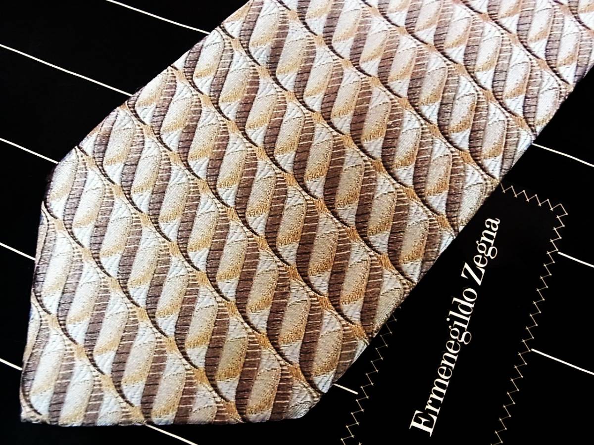 ●美品●SALE4760 【Zegna】ゼニアのネクタイ●拍卖