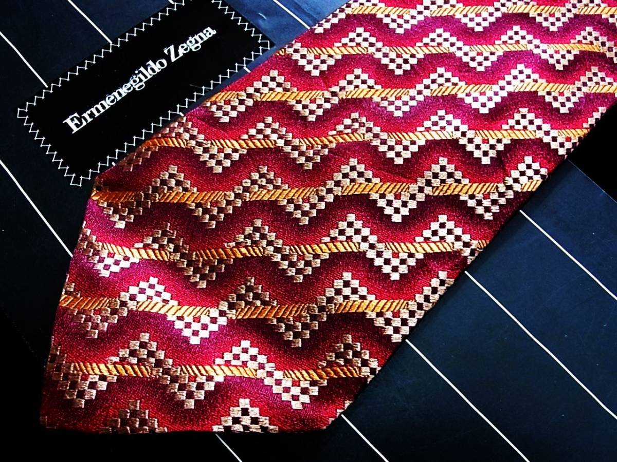 ●美品●SALE3889 【Zegna】ゼニアのネクタイ●拍卖