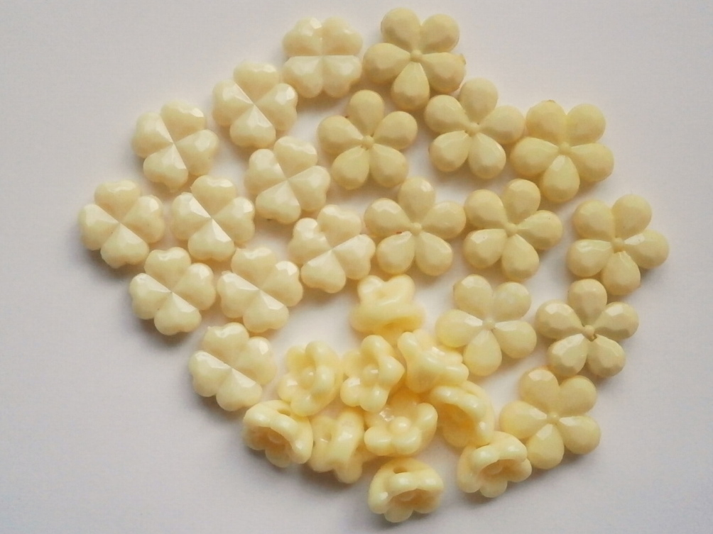 アクリル★フラワー★ミックス★イエロー拍卖