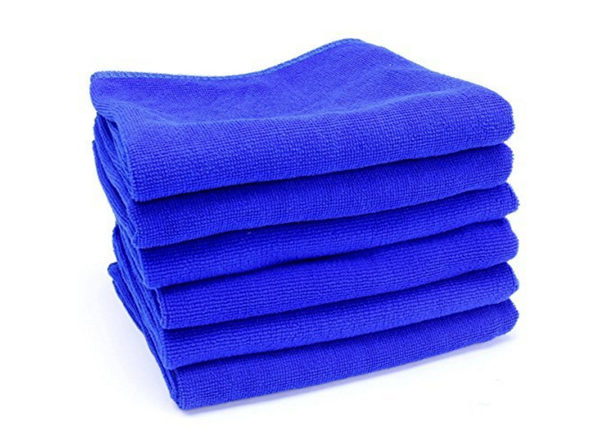 洗車タオル 5枚セット 30cm×30cm マイクロファイバー クロス 洗車 吸水 速乾 極細 ふき取り 磨き A500拍卖