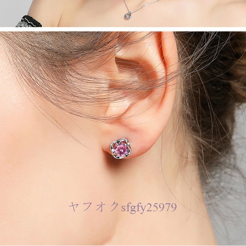 A137J☆新品人気 S925 ロングイヤリング 四つ葉のクローバー イヤリング プレゼント 可愛いC拍卖