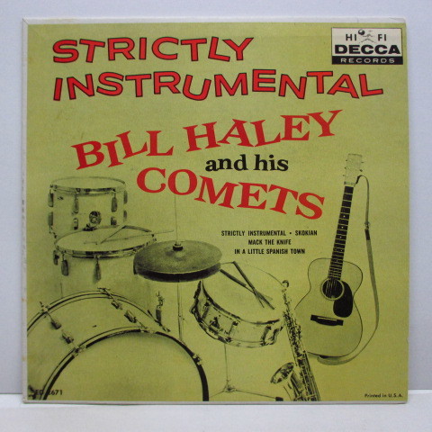 BILL HALEY & HIS COMETS-Strictly Instrumental +3 (US Orig.EP拍卖