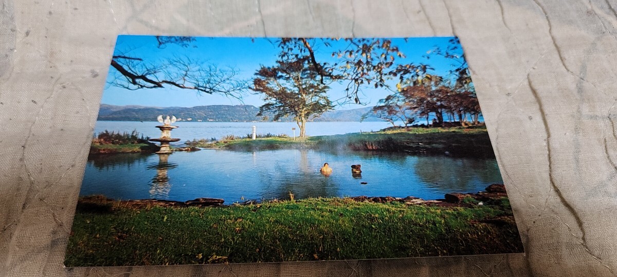 0692 絵葉書 阿寒国立公園 屈斜路湖畔 池の湯拍卖