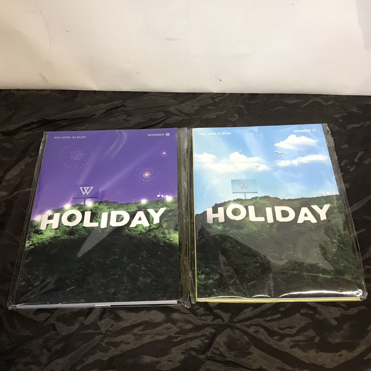CD WINNER 4th MINI ALBUM HOLIDAY PHOTOBOOK ver. DAY Ver. NIGHT Ver. 2種類セット 韓国正規版 片方CD欠品拍卖