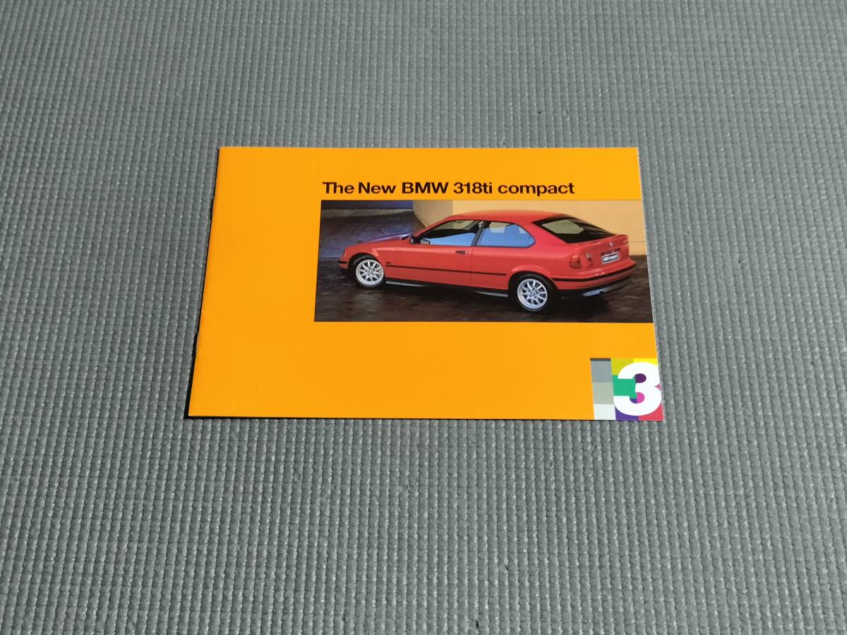 BMW 318ti compact カタログ 1995年拍卖