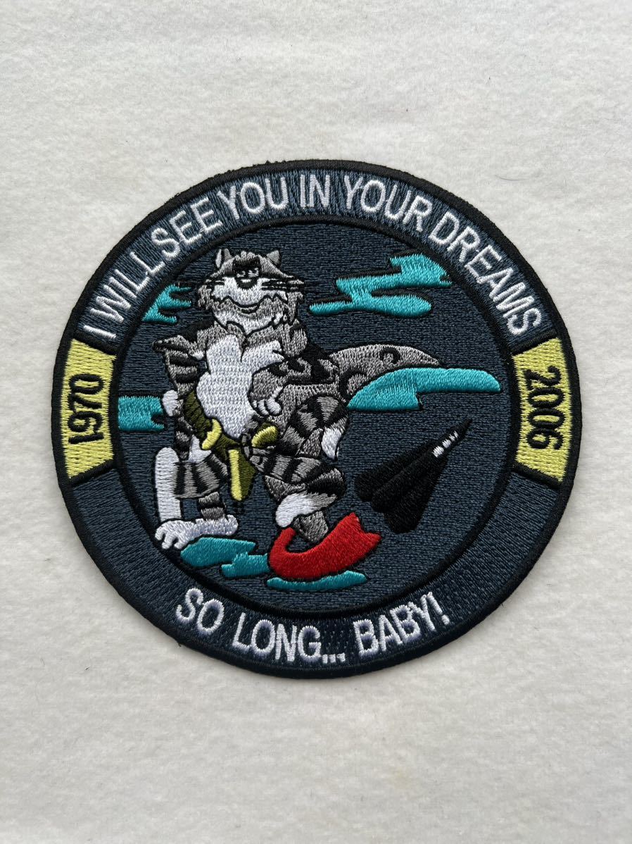 USN F-14 TOMCAT “I WILL SEE IN YOUR DREAMS 1970-2006” SO LONG…BABY!!拍卖