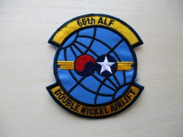 【送料無料】アメリカ空軍55th ALF DOUBLE NICKEL AIRLIFT太平洋空軍 第55空輸小隊パッチPACAFワッペン/patch AIR FORCE米空軍USAF M82拍卖