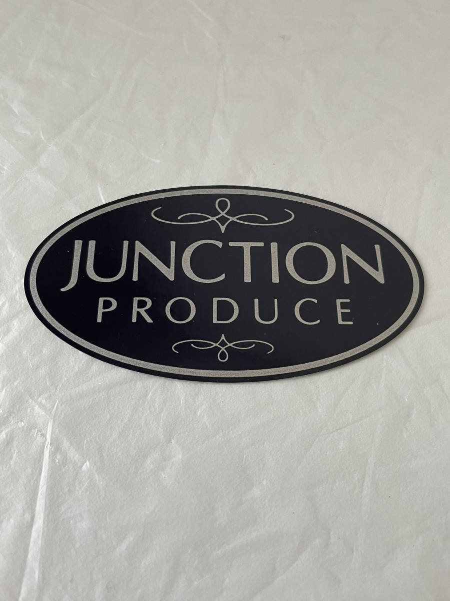 新品 激レア ジャンクションプロデュース JUNCTION PRODUCE 楕円ステッカー シール VIPCAR 本物 ダークブルー 紺 旧車拍卖