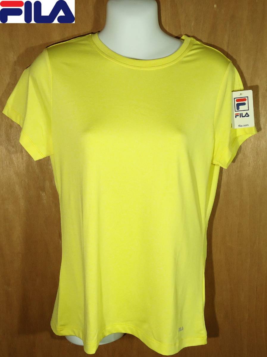 《郵送無料》■Ijinko☆新品☆フィラ Fila 女M サイズ半袖ドライシャツ拍卖