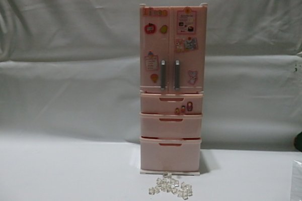 ☆0225☆リカちゃん 家具 冷蔵庫 こおりコロコロれいぞうこ☆ドールハウス ミニチュア 拍卖
