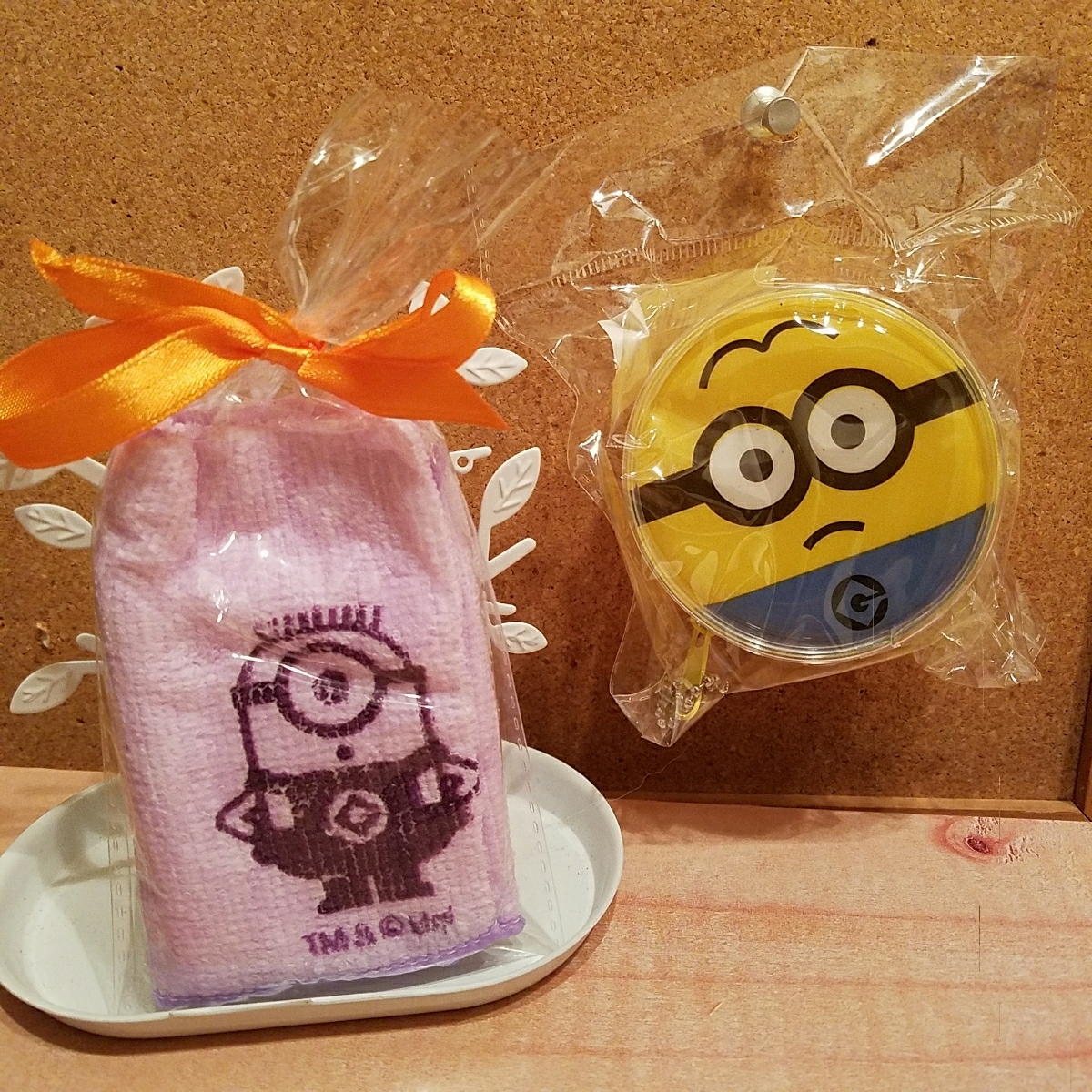 ミニオンズ☆丸型コインケース&ミニタオル 8 拍卖