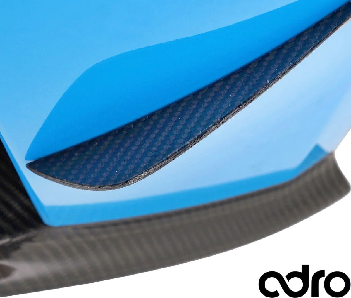 【M’s】 BMW F82 F83 M4 / F80 M3 (2014y-2020y) adro アドロ フロントバンパー カナード LR カーボン CARBOM エアロ パーツ A13A10-1601拍卖