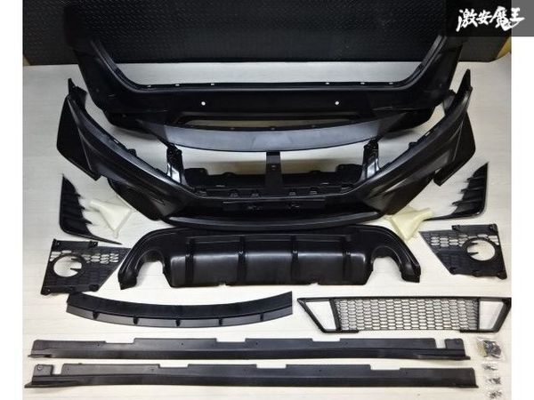 ☆社外 ホンダ シビック FC1 セダン 2017年~ フェイスチェンジ キット FC450デザイン PP素材 未塗装 新品 在庫有り アウトレット拍卖