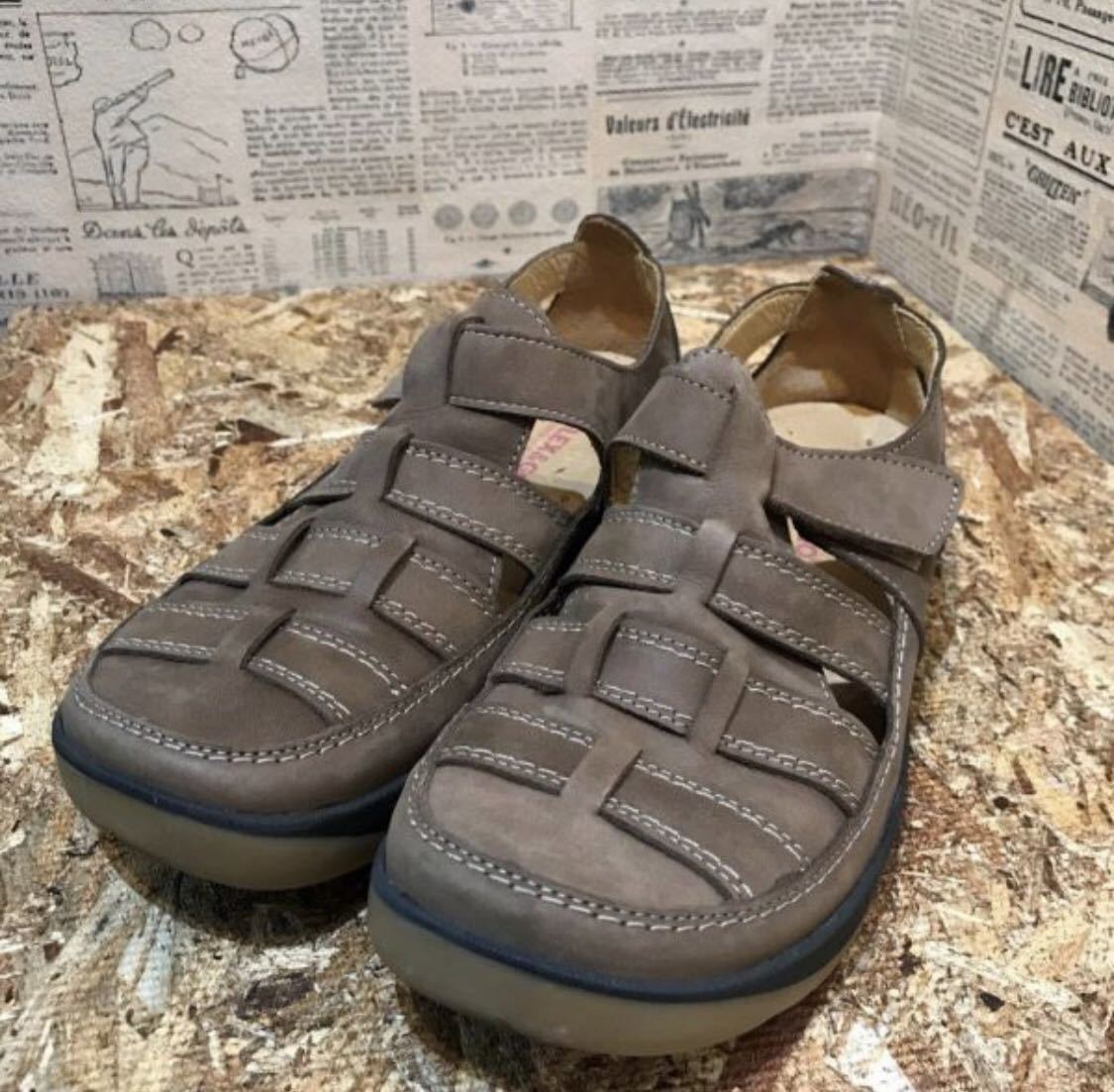 FLEX&CO スウェードサンダル size 38拍卖