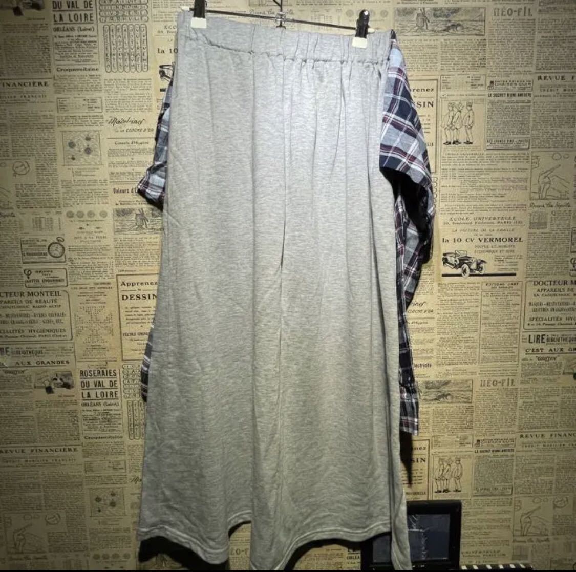 &by P&D 腰巻きシャツ付ロングスカート size 38拍卖