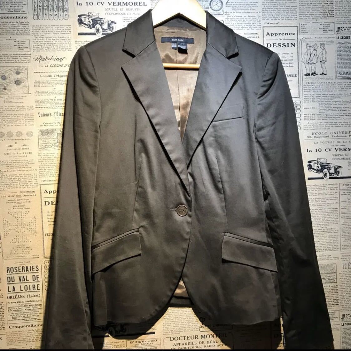ZARA BASIC ザラベーシック テーラードジャケット size M拍卖
