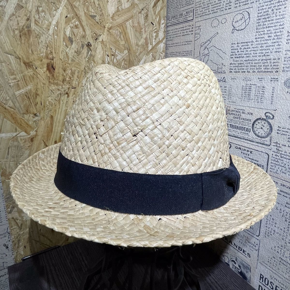 grace グレース 麦わら帽子 size F拍卖