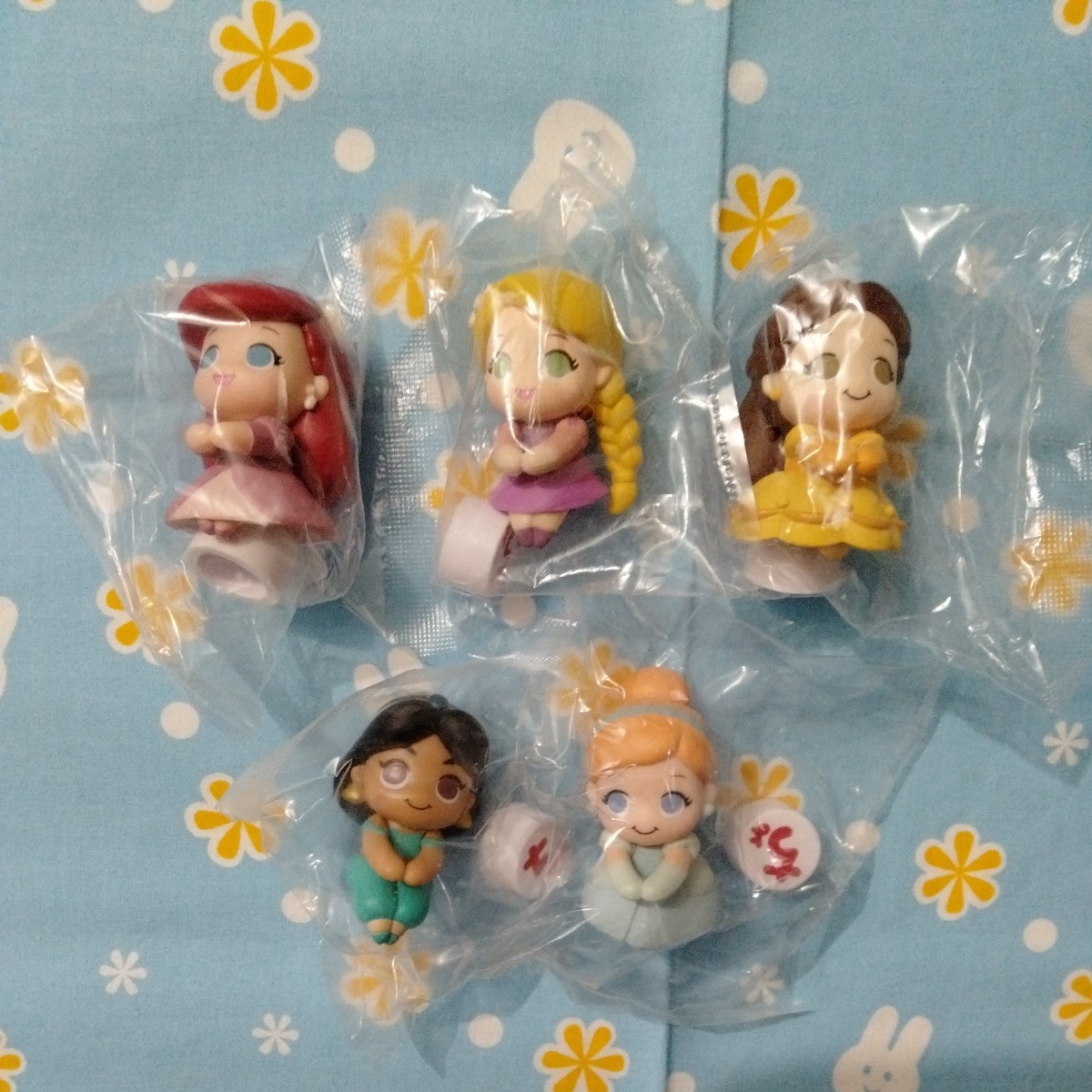ちょっこりさん ディズニー プリンセス スペシャル アリエル ラプンツェル ベル ジャスミン シンデレラ 全5種セット 未開封新品 フィギュア拍卖