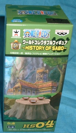ワンピース ワールドコレクタブルフィギュア HISTORY OF SABO 切り株拍卖