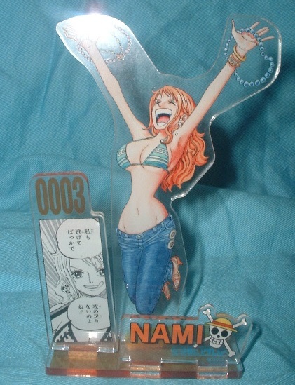 ワンピース 名場面ジオラマフィギュア(アクリルスタンド) ナミ拍卖