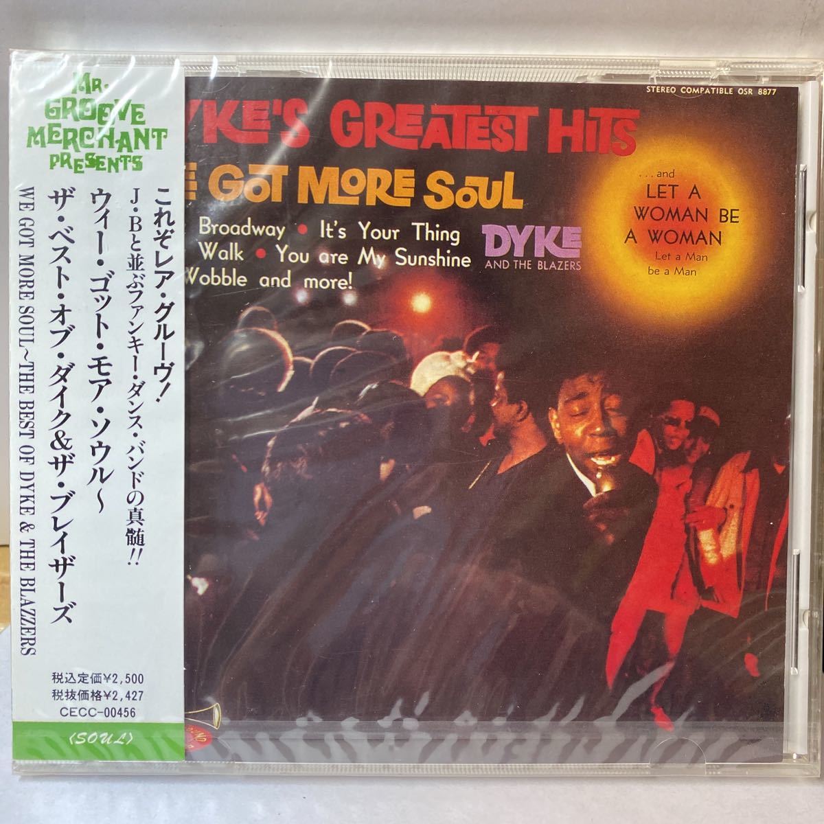 国内 未開封新品 廃盤CD ★ザ・ベスト・オブ・ダイク&ザ・ブレイザーズ CECC-00456 ファンキー・ダンサー レア・グルーヴ拍卖