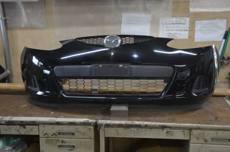 デミオ 前期(DE3FS) 純正 破損無 取付OK フロントバンパー A3F D651-50031 k071724拍卖