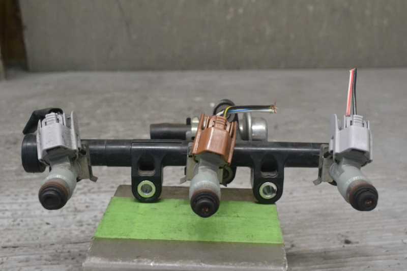 ミラ カスタム 前期(L275S) 純正 破損無 取付OK 動作保証 インジェクター3個 デリバリーパイプ付 / 23807-B2020 23250-B2011 k071716拍卖