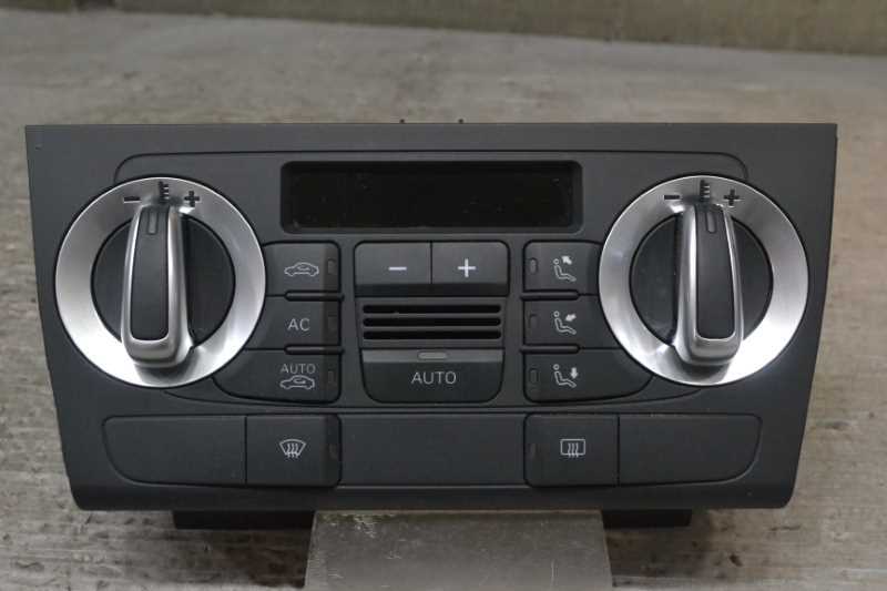 アウディ A3 右ハンドル 後期(8P) 純正 良品 取付OK 動作保証 エアコンスイッチパネル 8P0820043BKXHA k071658拍卖