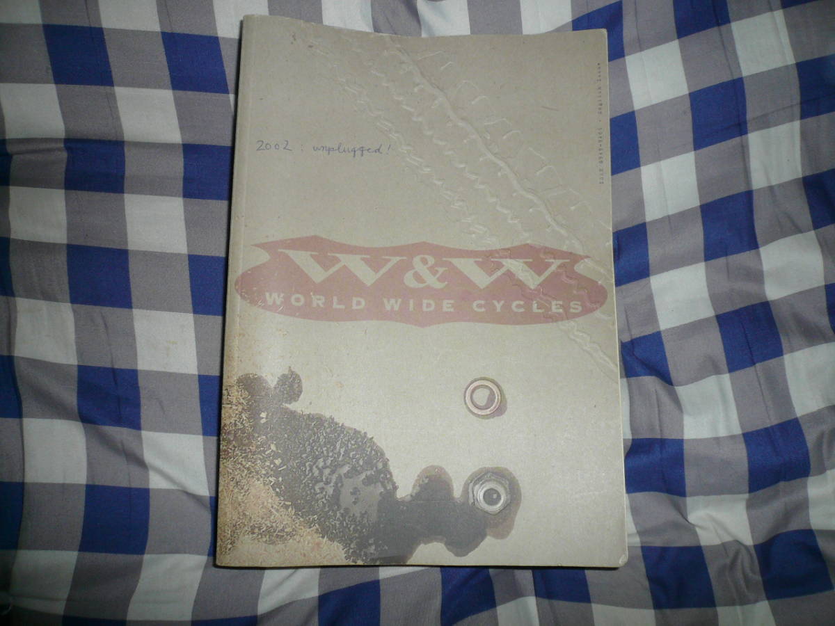 送料込み W&W WORLD WIDE CYCLES カタログ 補償追跡全国全日配達 当時物希少素人長期保管品拍卖