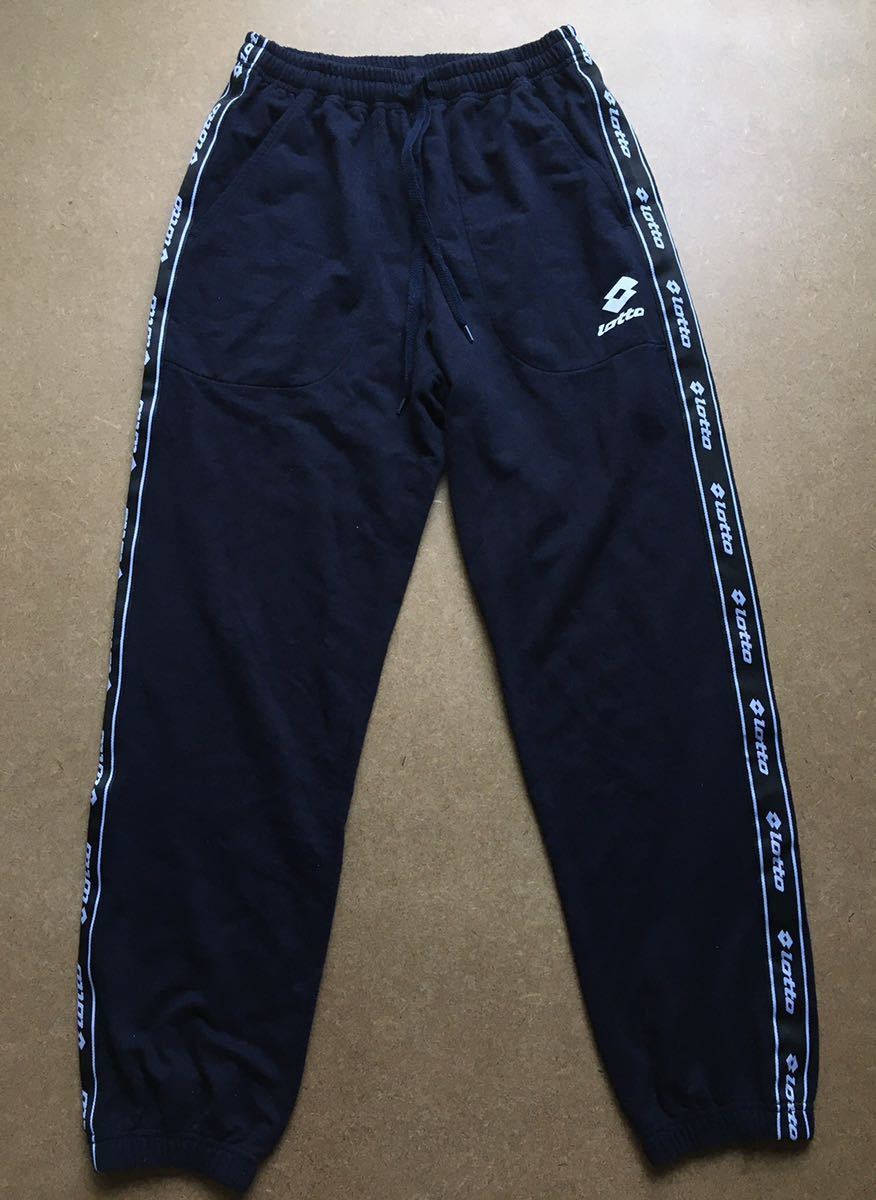 1-5 ロット ジャージ トラックパンツ トラックジャージ ネイビー ホワイト LOTTO拍卖