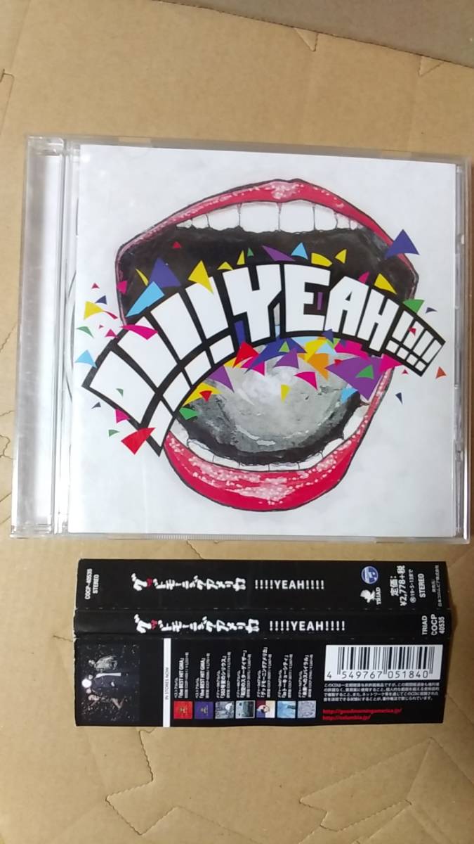 CD/日本ロック グッドモーニングアメリカ / !!!!YEAH!!!! 2018年 中古拍卖