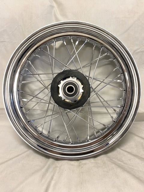 00年式~07年式のソフテイルに対応 16×3.00 スポーク リア リヤ ホイール 40本スポーク 16インチ ハーレー チョッパー拍卖