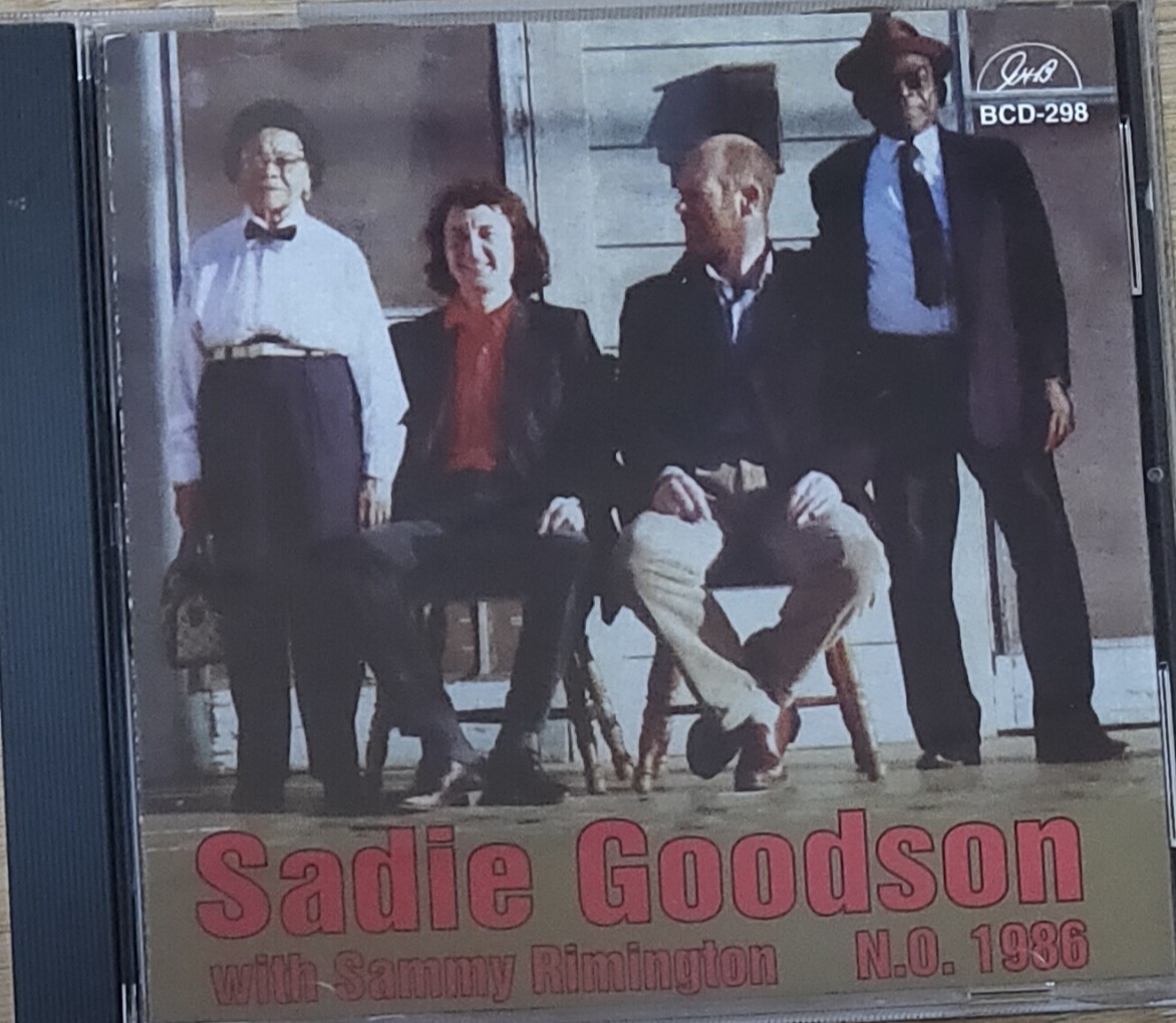 Jazz CD Sadie Goodson with Sammy Rimington N.O 1986拍卖