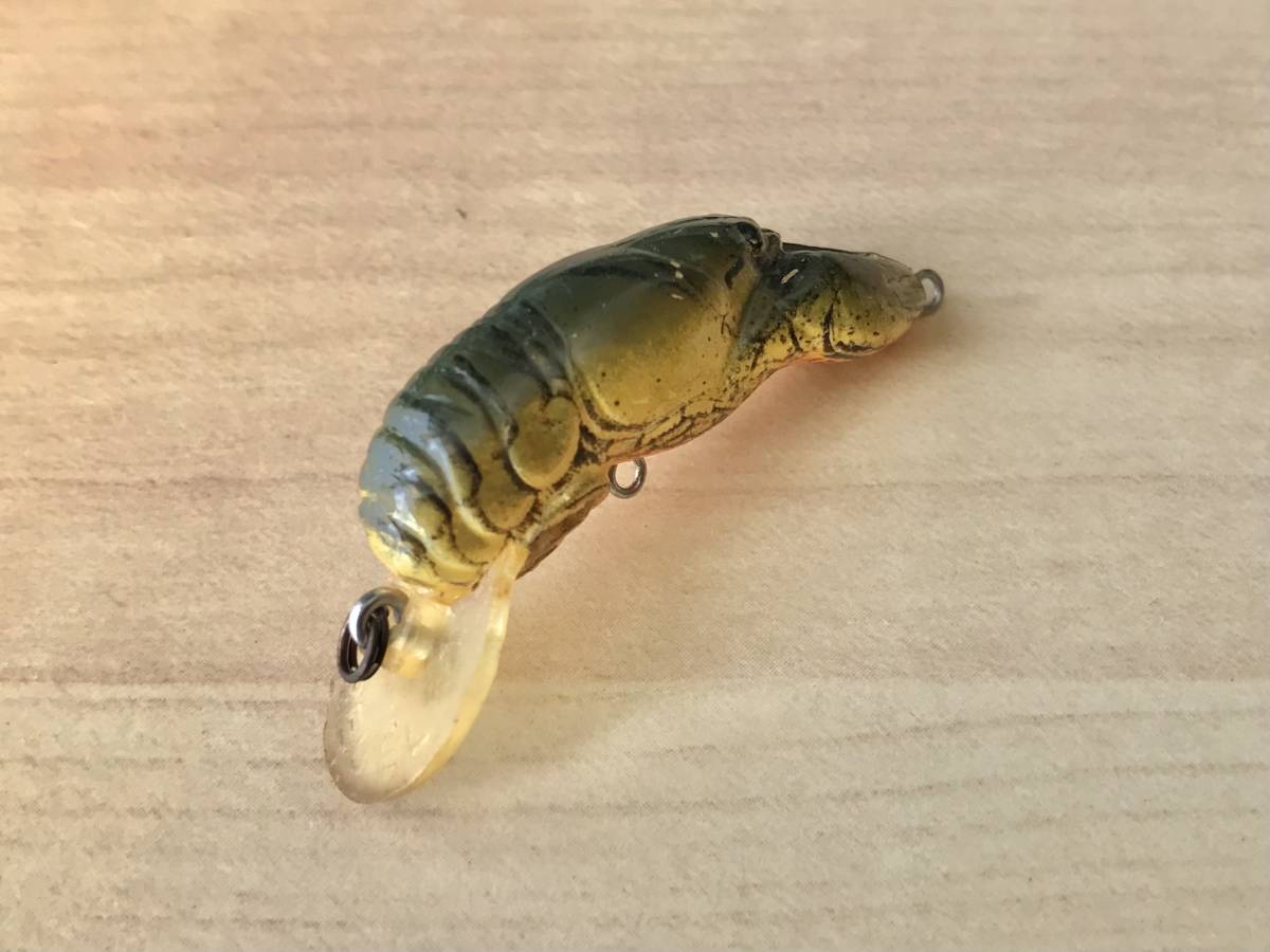 【REBEL:ティニーウィークローフィッシュ:レーベル:Teeny Wee-Crawfish】ブラックバス・メバル・ロックフィッシュ・ライトゲーム拍卖