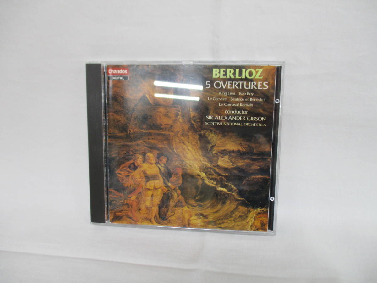 ベルリオーズ:五つの序曲集 アレクサンダー・ギブソン CHAN8316拍卖