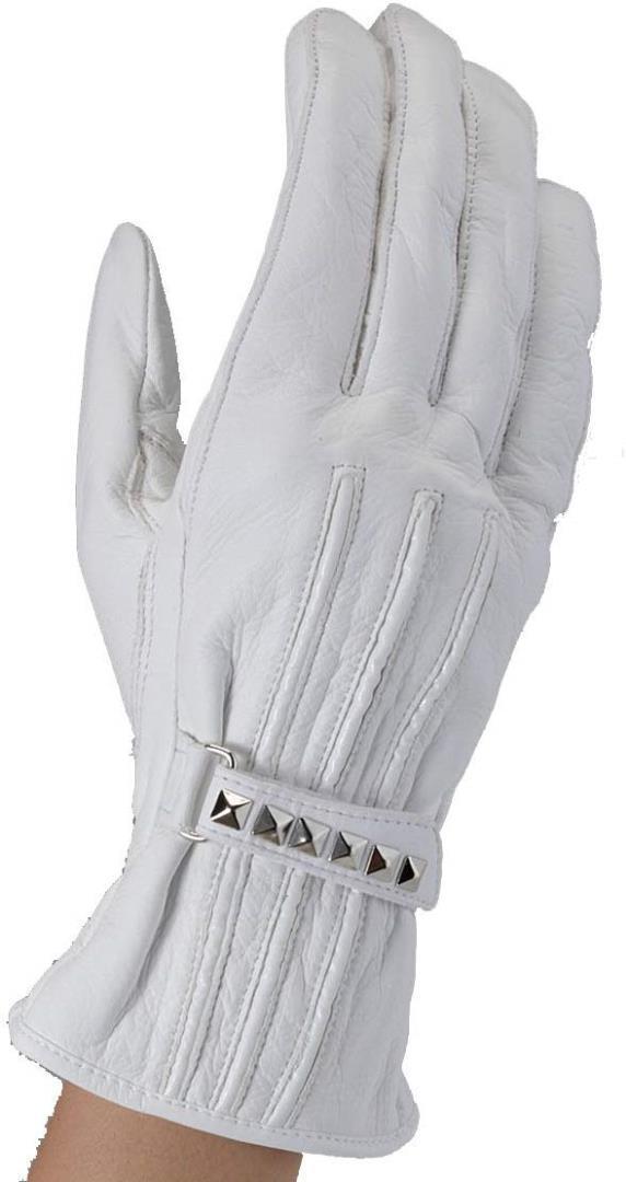 【56%引】(7523)ロッソスタイルラボ RSG-215 ホワイト(S)レザーグローブ拍卖