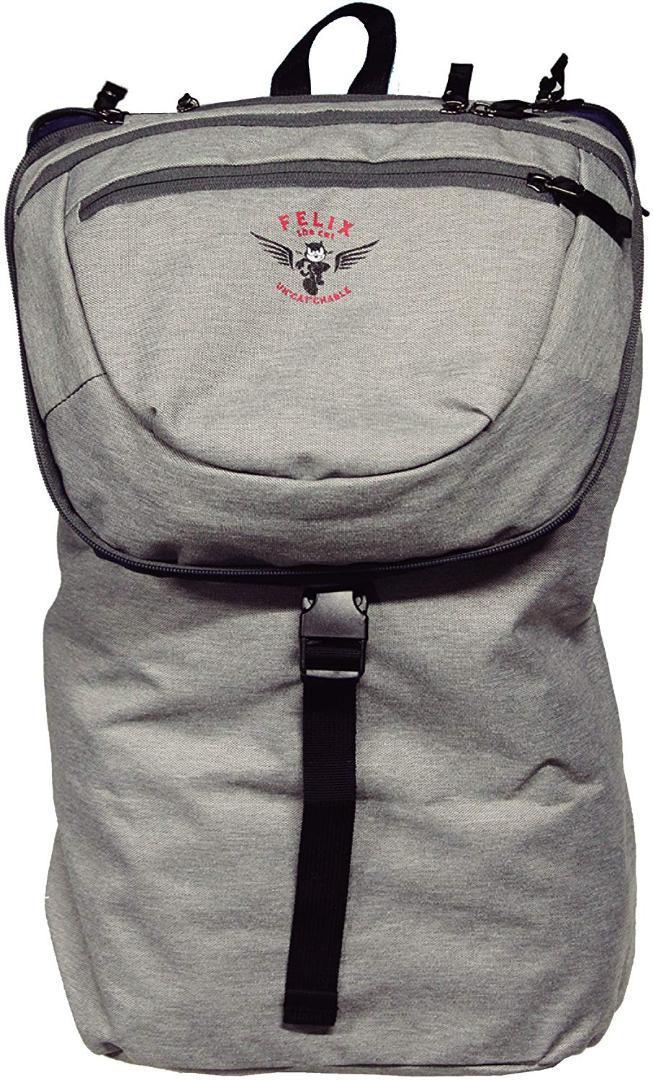 【54%引】(0645)ランブル RUK-902 杢グレー フェリックス ザ キャットコラボ 撥水3WAYバッグ拍卖