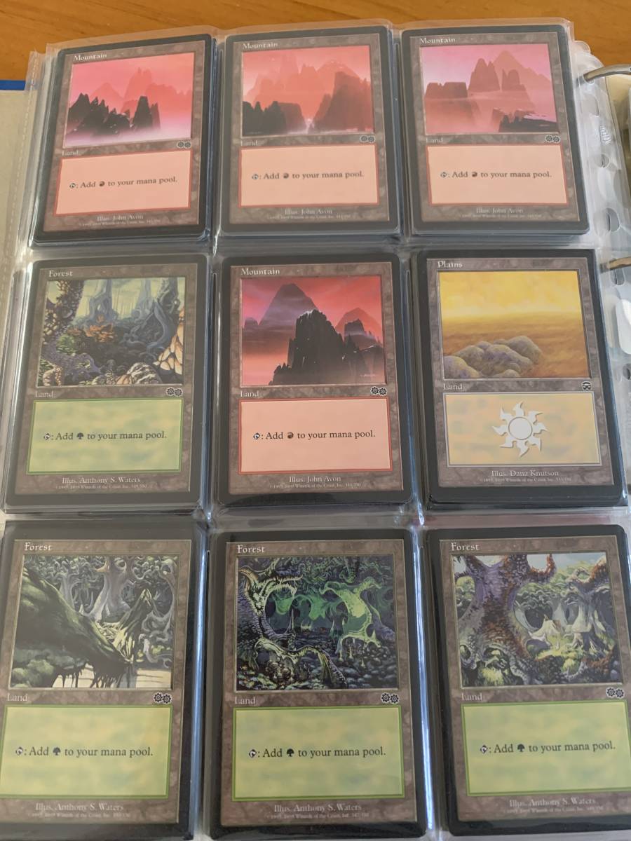 基本地形 基本土地 ウルザズサーガ 英語版 1枚の金額拍卖