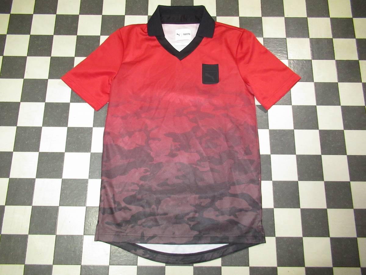 ★PUMA/プーマ★良品 プーマXトラップスターフットボールティーTシャツトップポロ拍卖