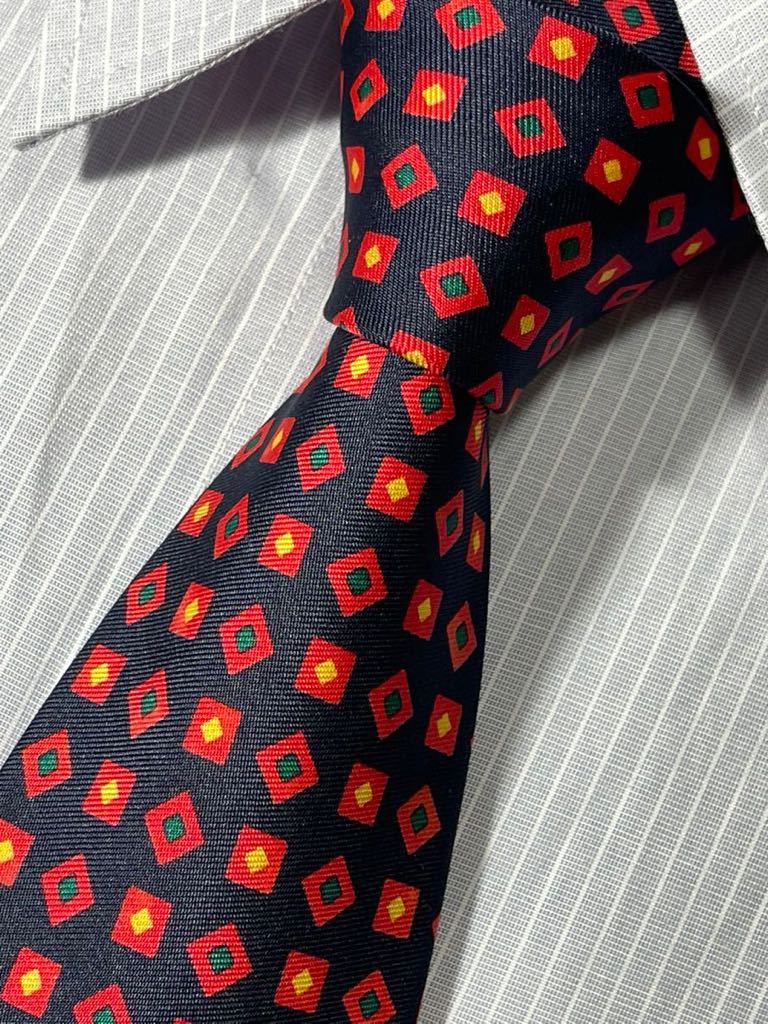 ほぼ未使用 ″HACKETT″ ハケット 小紋 ブランドネクタイ 305347拍卖