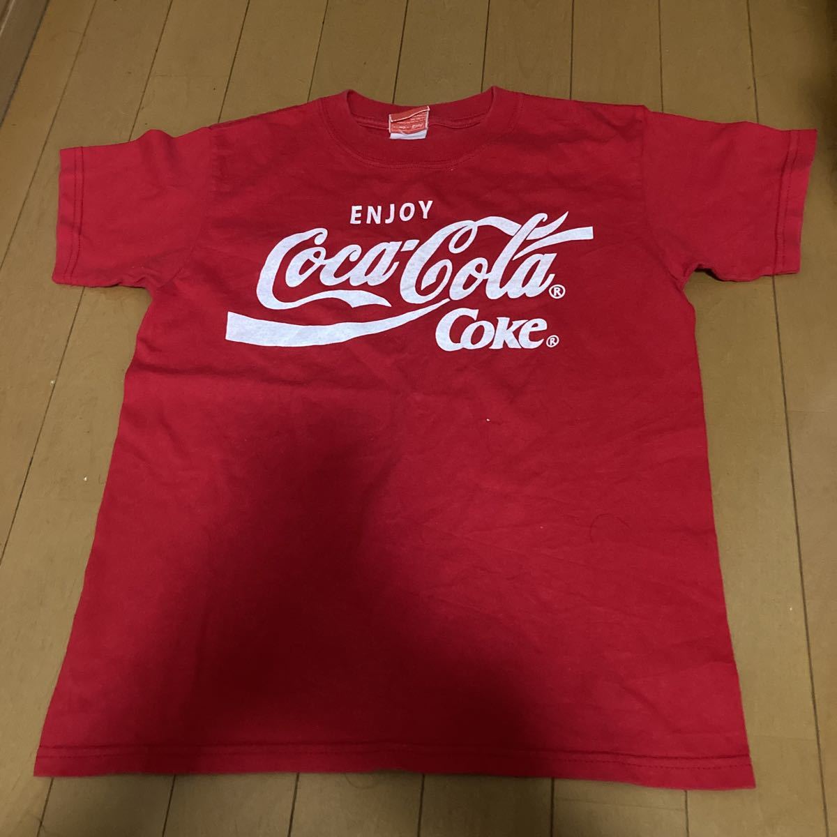 コカコーラ半袖Tシャツ レディースサイズ拍卖