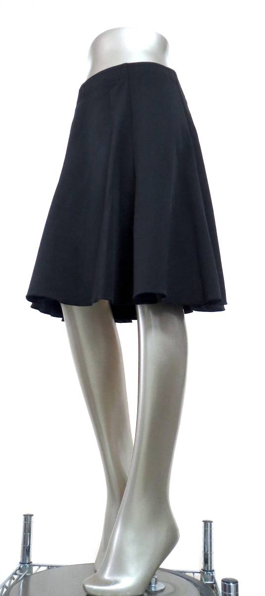 二点落札で送料無料! L02 Loungedress ラウンジドレス 黒 スカート ボトムス レディース ブラック ひざ丈 フレア 1拍卖