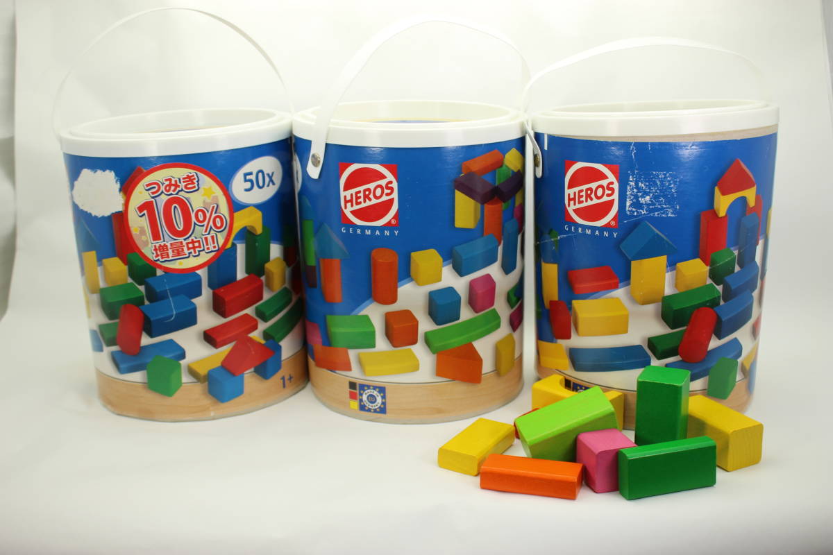 HEROS つみき3セット おまけ付 k46-2拍卖