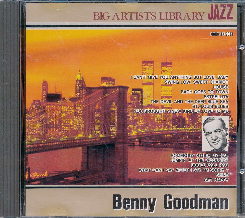 ジャズ┃ベニー・グッドマン│Benny Goodman┃BIG ARTIST LIBRARY JAZZ│┃F.I.C.EX-2014┃管理7100拍卖