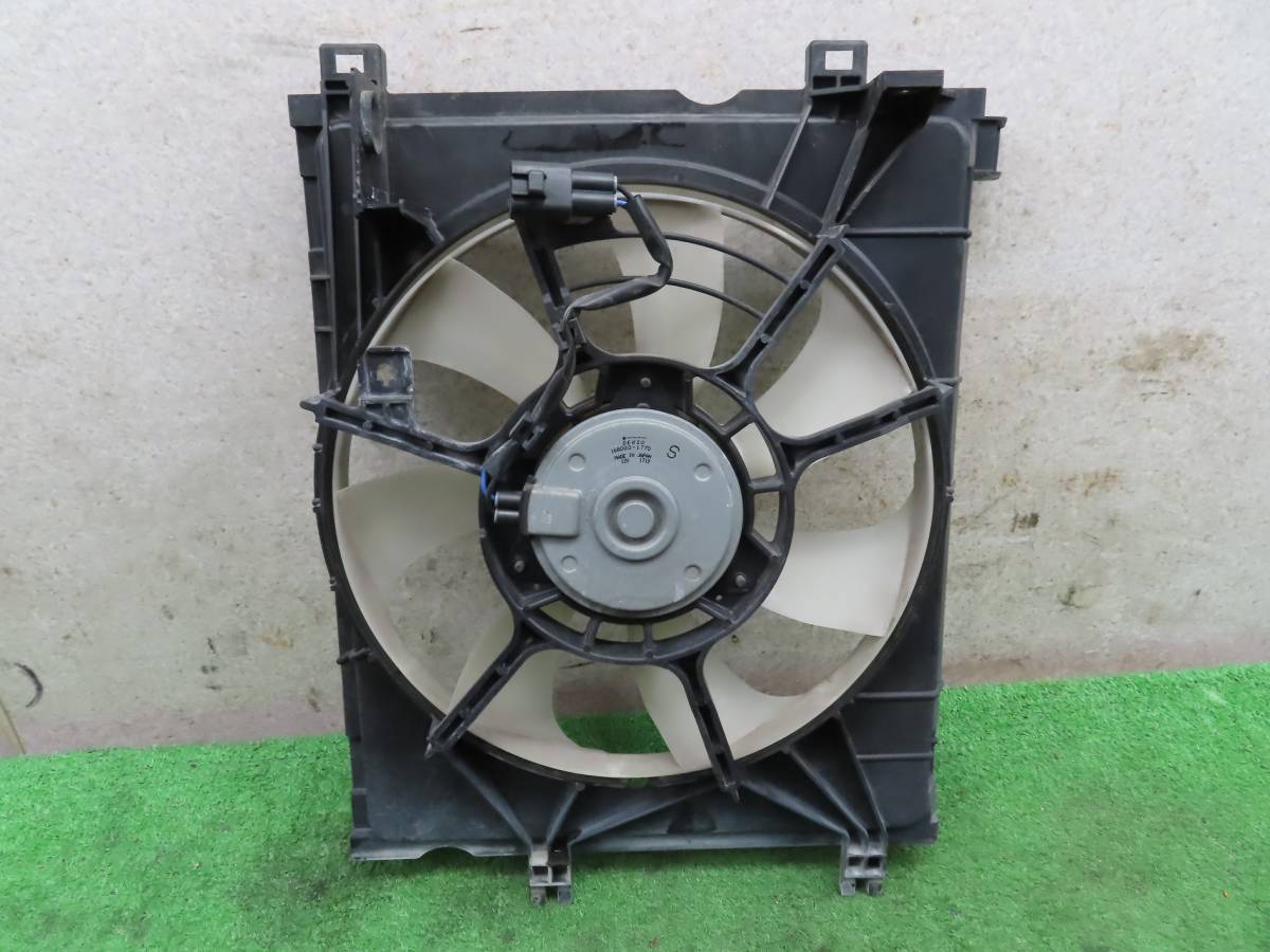 動作確認済 MM【W3102】H28年 DBA-LA600S タント【スローパー L】ラジエター電動ファン【168000-1770】【16363-B2040】拍卖