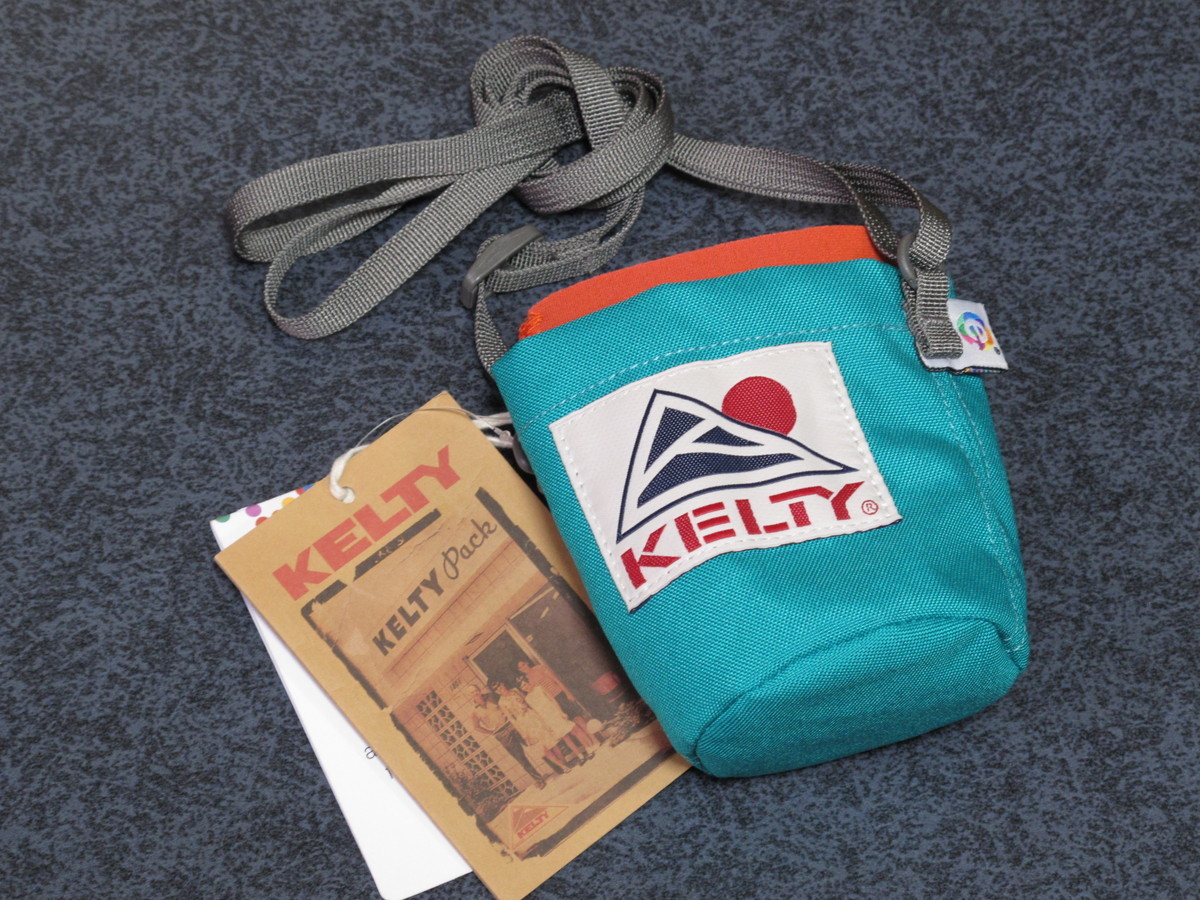 KELTY ケルティ ポーチ e.dye BEER HOLD POUCH ビア・ホールド・ポーチ 缶クージ付属 緑 新品タグ付き拍卖
