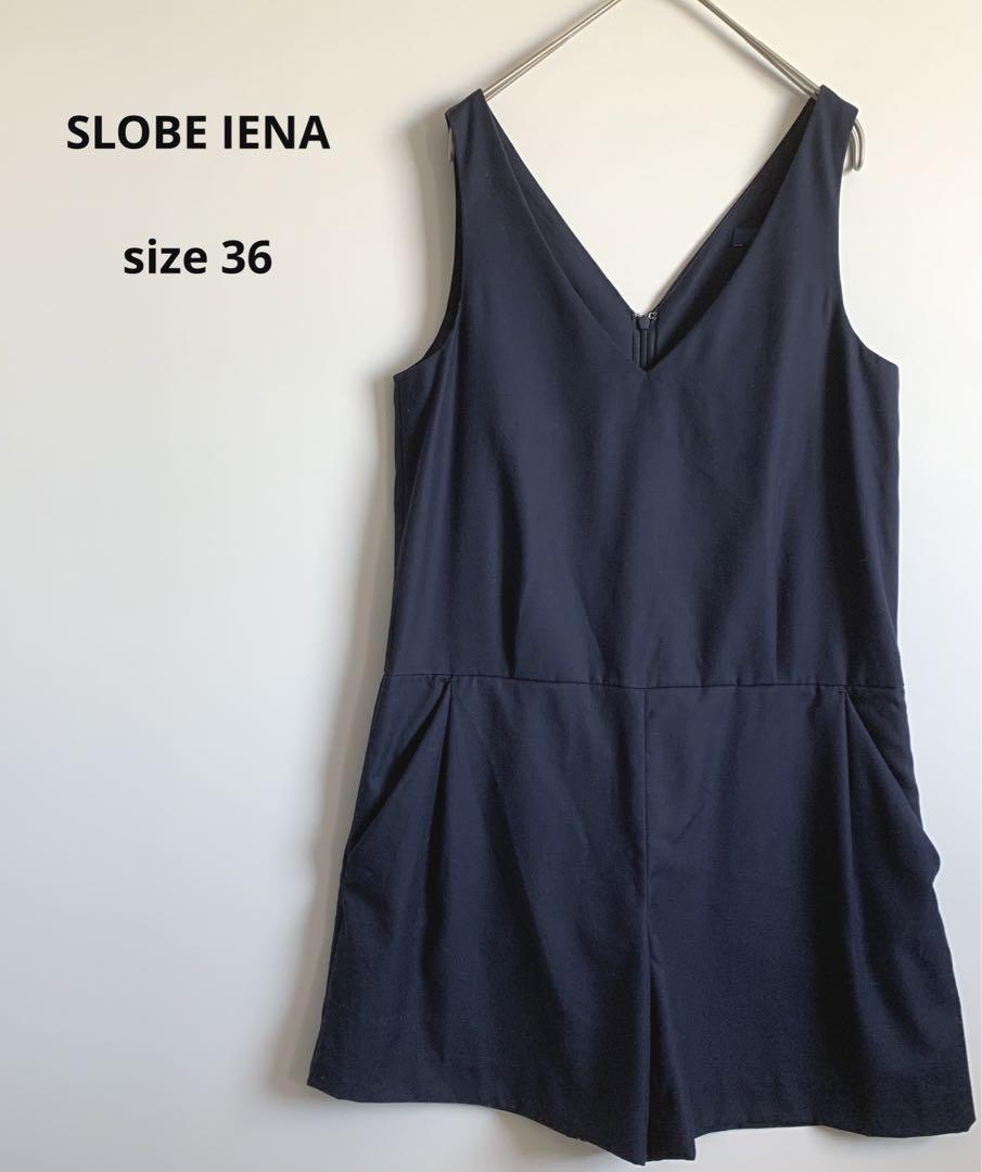 スローブイエナ ネイビー オールインワン ショートパンツ ベイクルーズ拍卖